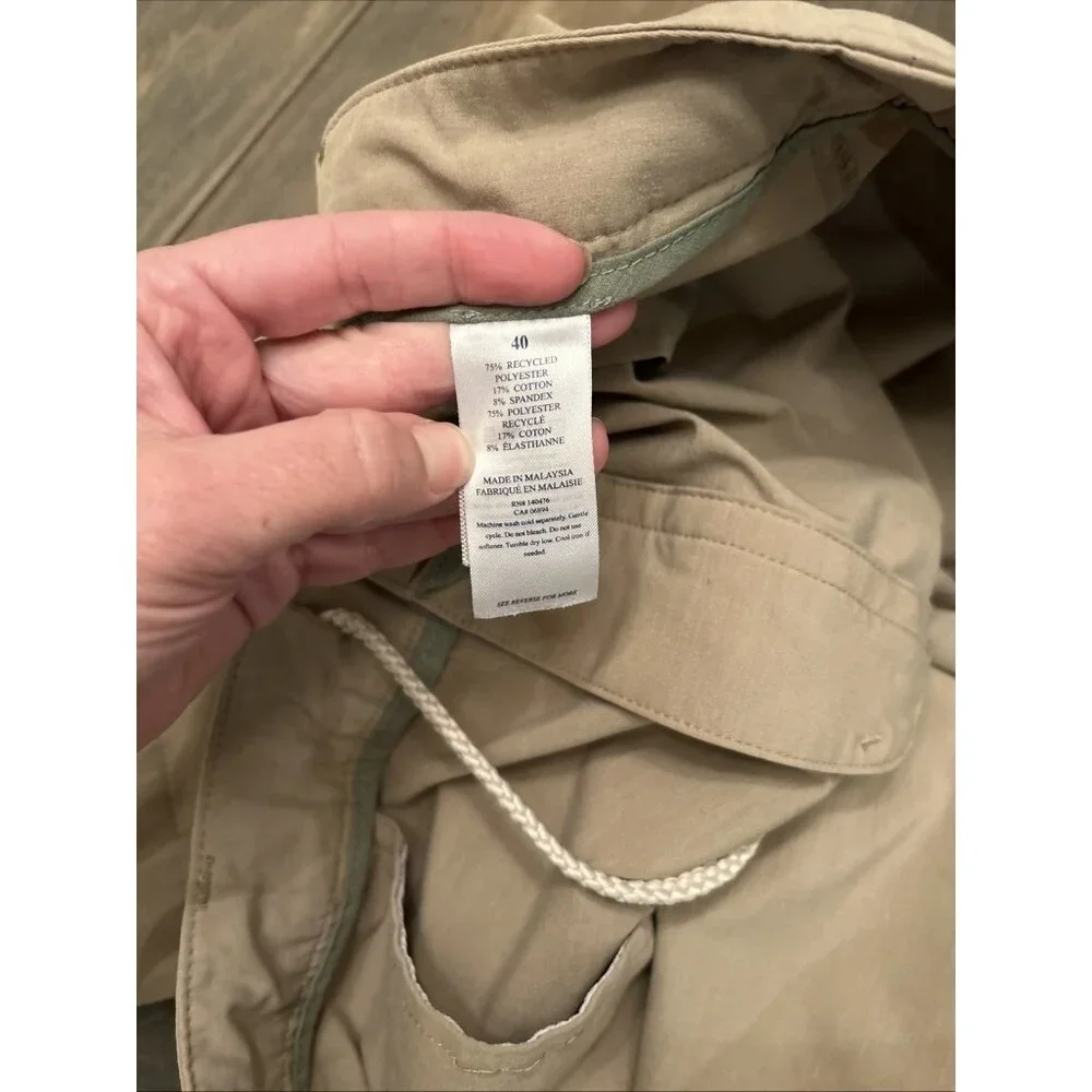 Faherty Shorts Men 40‎ Beige All Day Performance Hybrid Drawstring Lightweight